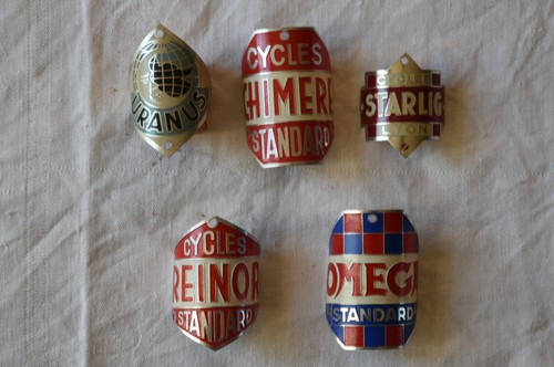 Lot anciennes plaques de - 5,