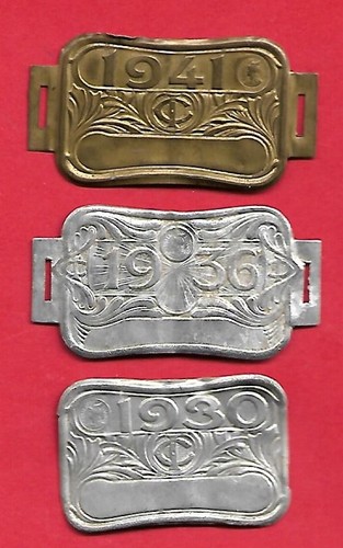 Plaques fiscales velo lot - fiscales,